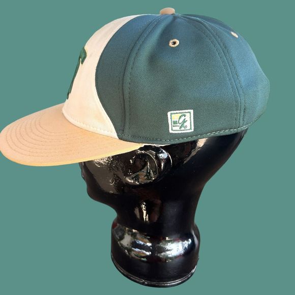 Minnesota Twins Hat Cap Small The Game Pro Game Tek TC Logo MLB Baseball Green - Picture 2 of 6